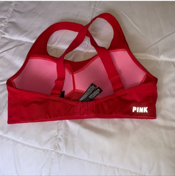 PINK SPORTS BRA MED - Picture 2 of 4